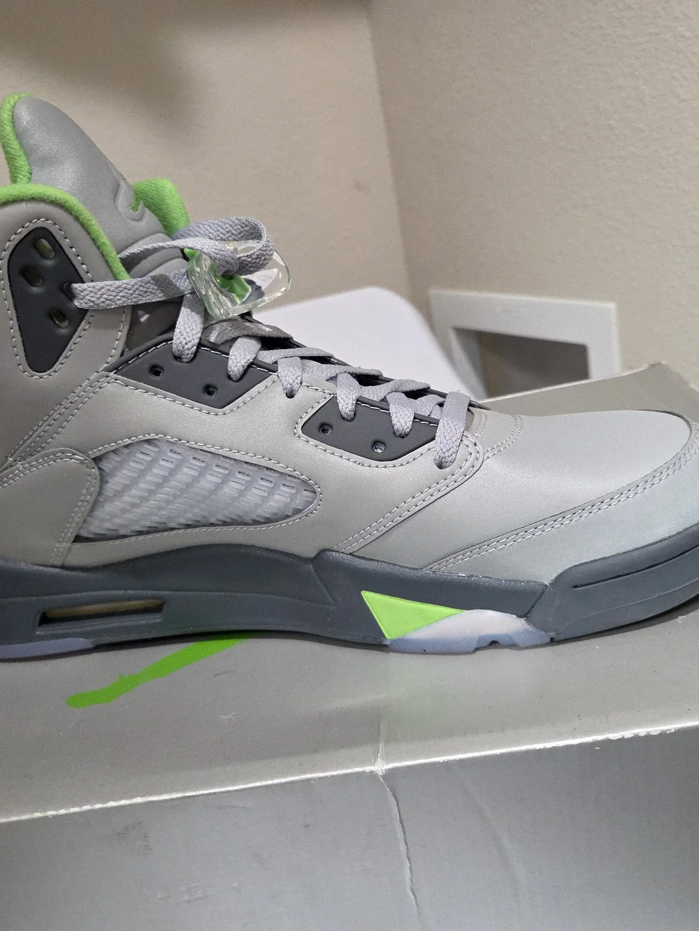 Nike Air Jordan 5 Retro 'Green Bean' sneakers